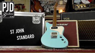 Video thumbnail for First Impressions: PJD Guitars - St John Standard by astringsuk