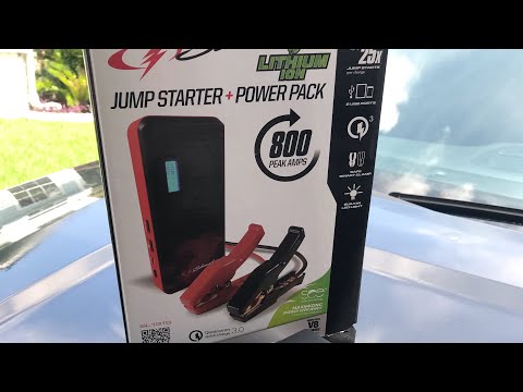 How to jump start fast your car with a Schumacher portable  battery charger