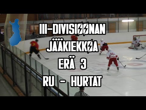 III-Divisioonan Jääkiekkoa RU - Hurtat (ERÄ 3) [4K]