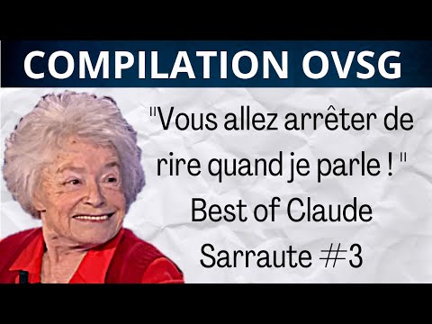 "Vous allez arrêter de rire quand je parle ! " Best of Claude Sarraute #3 ! Compilation OVSG
