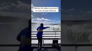 Would you go here 💦📍Iguazu Falls, Argentina 🇦🇷