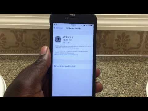 iOS 9.3.4 JAILBREAK WARNING