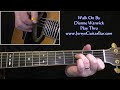 Dionne Warwick Walk On By | Guitar Play Thru