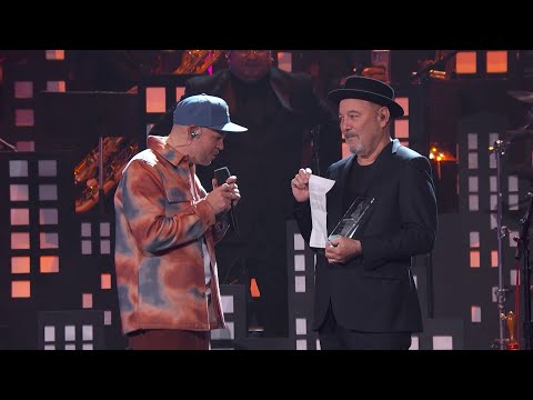 Residente le dedica un mensaje a Ruben Blades Persona del Año 2021