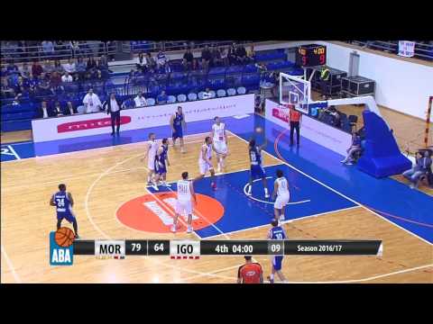 DUNK CONTEST: Mahkovic challenged, Ellis with (brutal) answer (Mornar - Igokea, 4.3.2017)