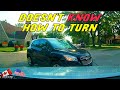 GIRL ALMOST CAUSES HEAD ON COLLISION AFTER FAILED TURN | Road Rage USA & Canada