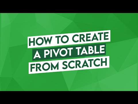 Pivot Tables Excel Detailed Beginners Pivot Table Tutorial