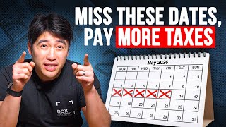 The Hidden Business Deadlines That Could Cost You THOUSANDS