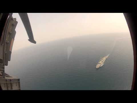 HMS Westminster's Merlin Flight
