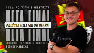 AULA RETA FINAL CONCURSO PMCE - PORTUGUÊS (REVISÃO GERAL - QUESTÕES)