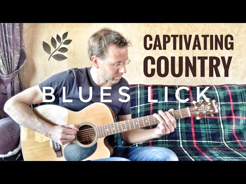 Captivating Country Blues Lick + TABS