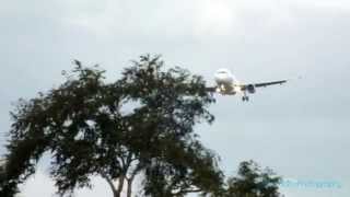 preview picture of video 'Manuver Silk Air sebelum landing di JOG'