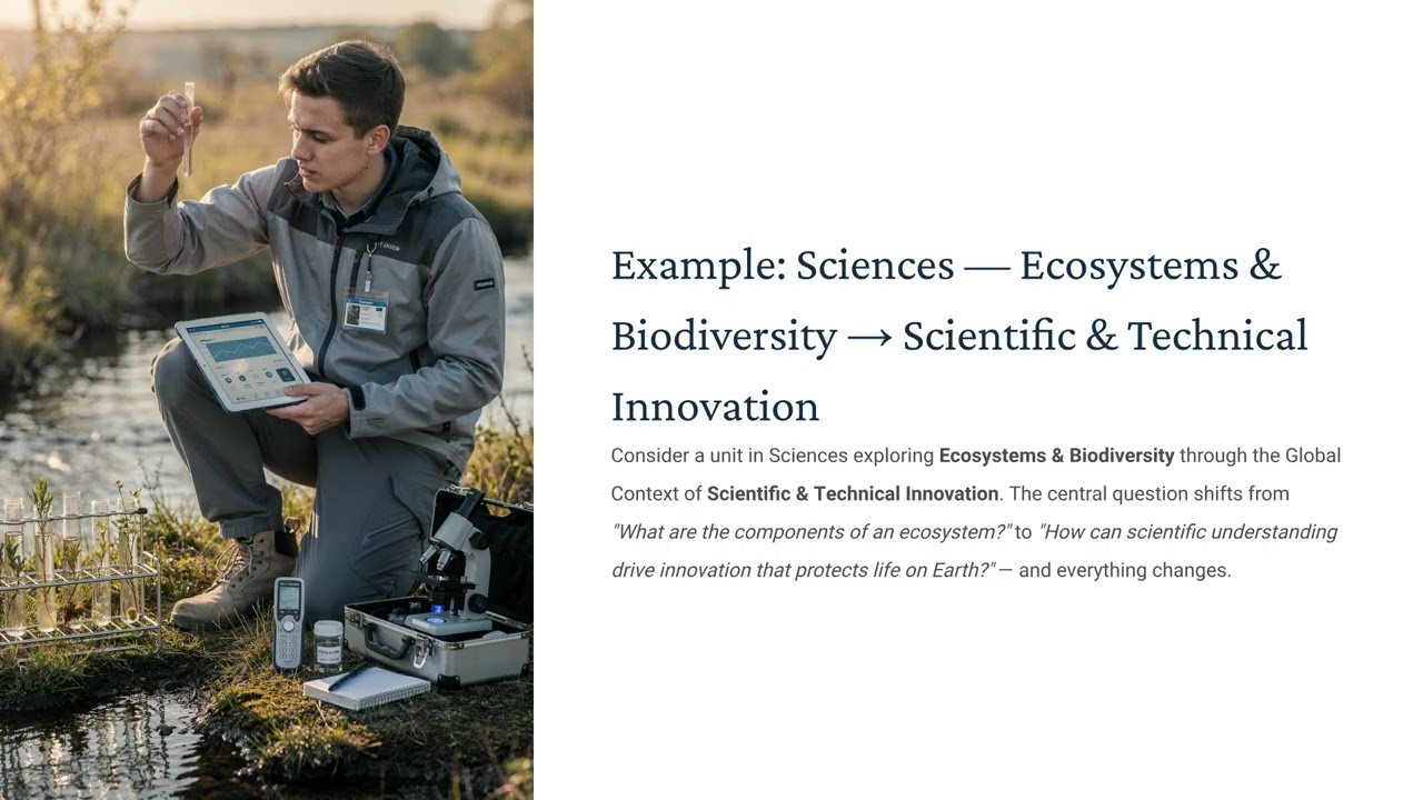 Global Contexts in the MYP