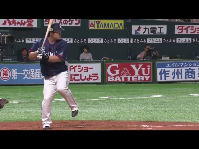【4回表】取られたら取り返す!! ライオンズ・中村のソロホームランで反撃!! 2018/8/24 H-L