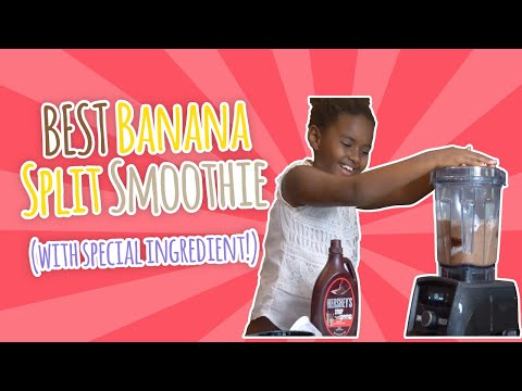 BEST Banana Split Smoothie (with a special ingredient)