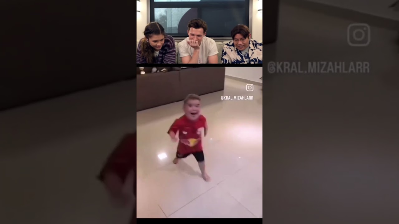 Tom Holland Reacts To Viral Videos part 22 #tomholland #funny #reaction #memes #tiktokeffects