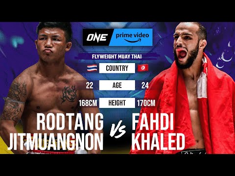 Fahdi Khaled vs Rodtang Jitmuangnon full fight