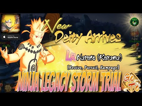 Ninja Legacy: Storm Trial New Deity Arrives! LR Naruto(Kurama) Naruto RPG game - iOS
