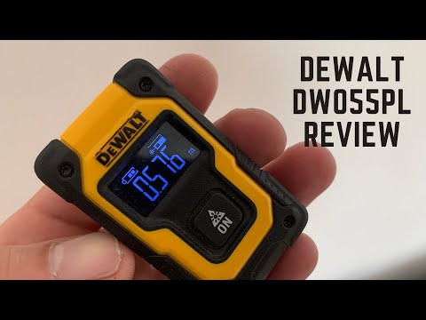 DeWalt kišeninis lazerinis atstumų matuoklis DW055PL video