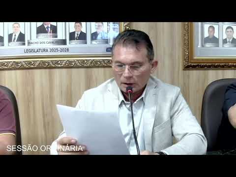 Transmissão ao vivo  da Câmara Municipal Riacho dos Cavalos 20/02/2026