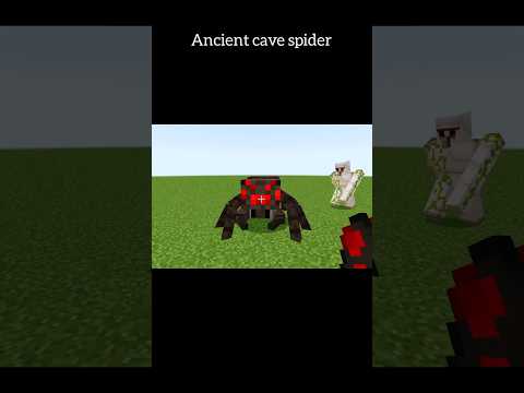 Insane Battle: Cave Spider vs. Iron Golem in Minecraft 710