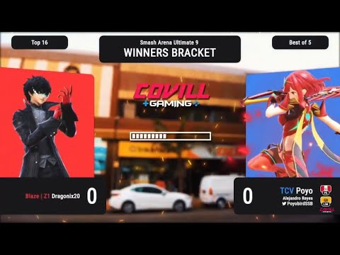 SAU9: Winners Quarters - Blaze | Z1 | Dragonix20 (Joker, Sonic) Vs. TCV | Poyo (Pyra/Mythra)