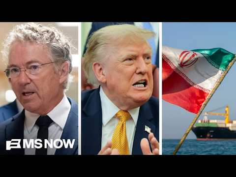 Sen. Rand Paul SLAMS Trump’s Iran war, ‘militarization’ of Strait of Hormuz