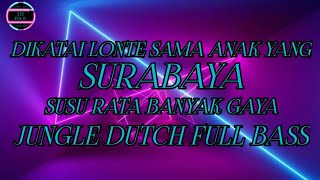 Download lagu dj dikatai lonte sama anak surabaya susu rata banyak gaya mp3