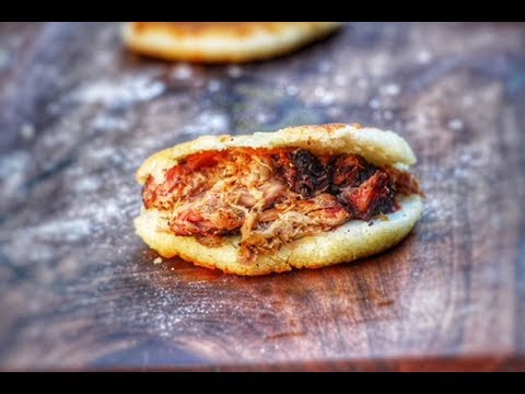 PULLED PORK AREPAS - english Grill- and BBQ-Recipe - 0815BBQ