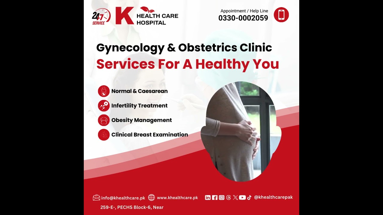 Comprehensive Gyne/Obs Care at K Health Care Hospital!