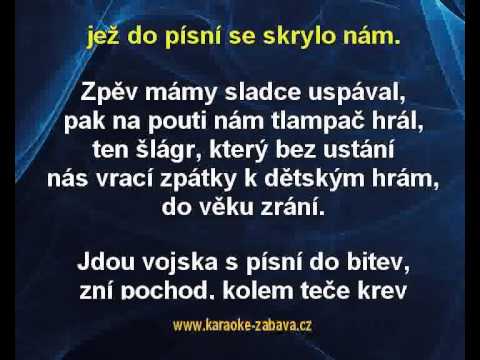 Muzika - Karel Gott Karaoke tip