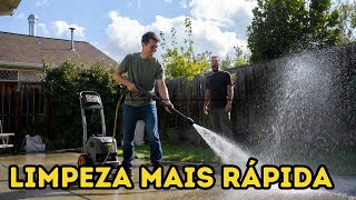 6 truques para deixar a limpeza mais rápida com lavadora de alta pressão