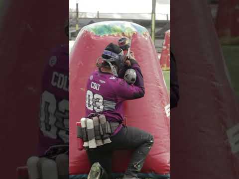 Watch divisional paintball players!