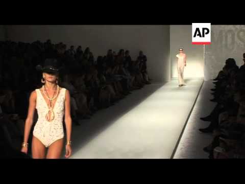 The latest collection from Moschino unveiled in Milan