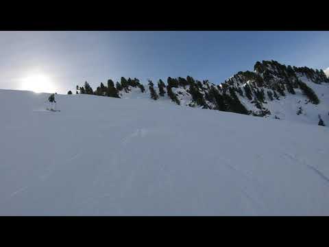 Harakiri Mayrhofen downhill and lady crash
