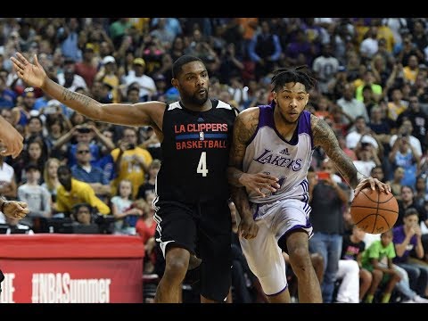 Brandon Ingram (melhores momentos) vs Clippers - 07/07/2017 Summer League - 26 Pts