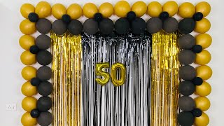 50th Celebration Ideas at home