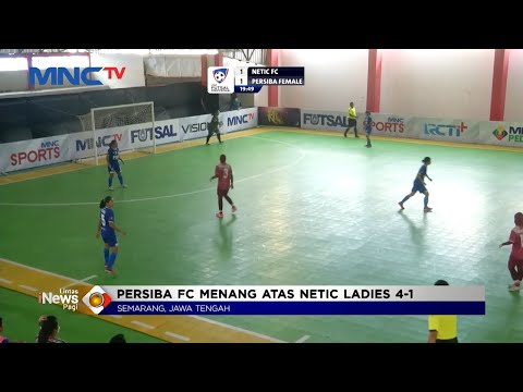 Liga Futsal Profesional 2021, Persiba Female Menang Atas Netic FC 4-1 #LintasiNewsPagi 28/02
