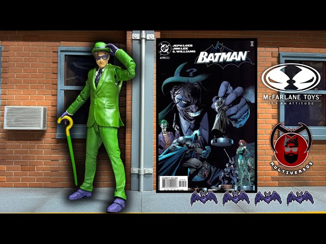 Vídeo relacionado con McFarlane Toys DC Multiverse The Riddler (Batman: Hush) - Figura de acción (17,8 cm)