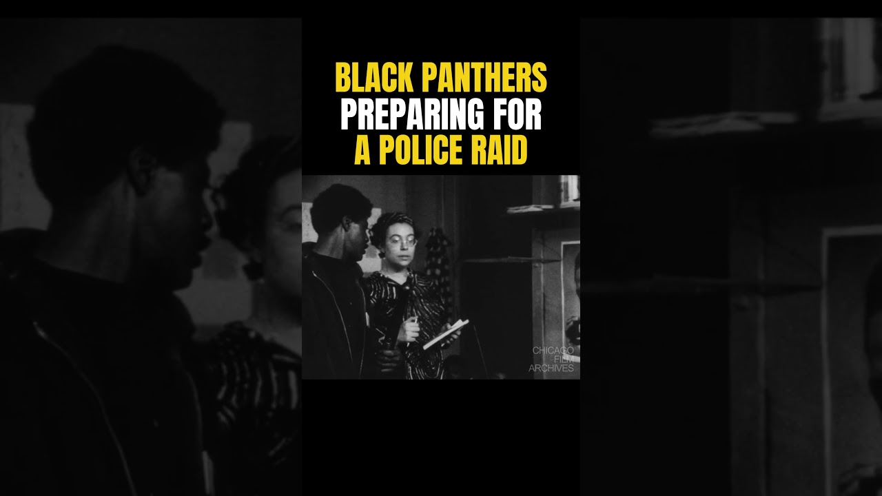 Black Panthers Preparing for Police Raid