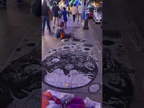 Street art in Pondy Bazar, Chennai #food #foodie #foodphotography #chennaistreetart #chennai #shorts