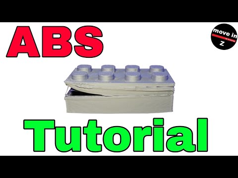 ABS Tutorial, Printing ABS Filament with almost all 3D printers: Settings how-to (German)