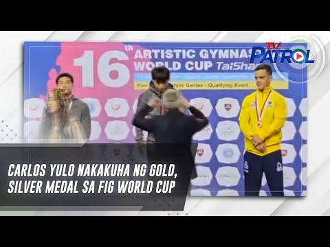 Carlos Yulo nakakuha ng gold, silver medal sa FIG World Cup