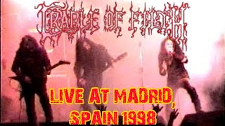 Download lagu 116) CRADLE OF FILTH - Live At Madrid, Spain (18th May 1998) (RARE SHOW!) mp3