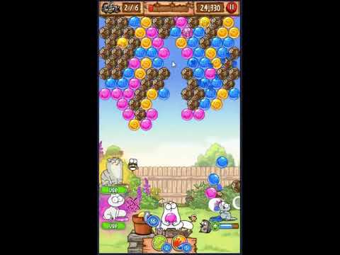 Simon's Cat Pop Time Level 109 - NO BOOSTERS 😺 | SKILLGAMING ✔️