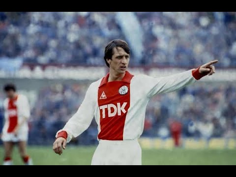 Johan Cruyff vs Marseille 1971 | Total Footballing Genius | European Cup QF | 2 Goals | All Touches