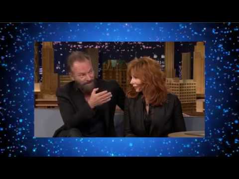 Jimmy Fallon mocks Sting with Mylène Farmer on the tonight show