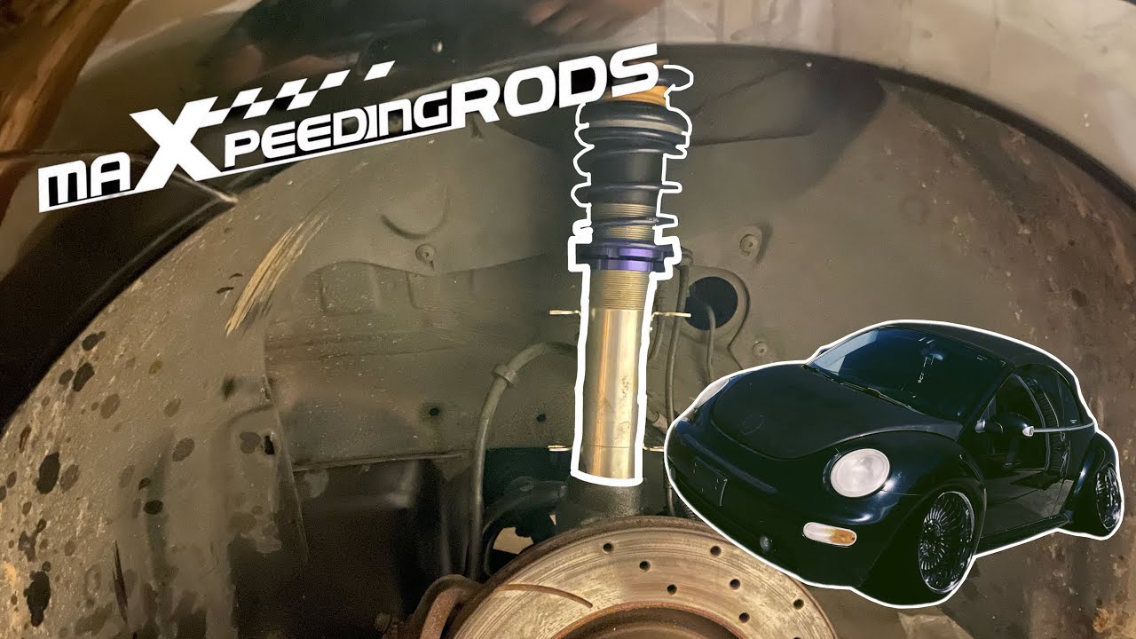 Stanced Beetle gets Coilovers (part 2)