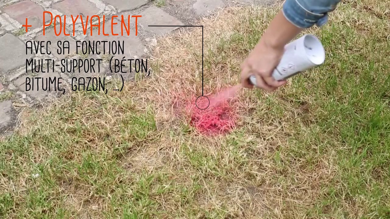 La bombe pour marquage temporaire