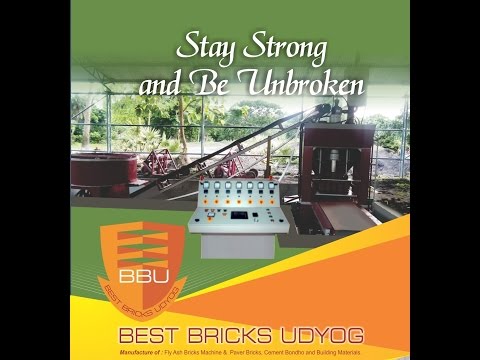 Semi Automatic Fly Ash Bricks Making Machine | MOB-9861106411 Video